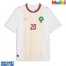 Maroko Ayoub El Kaabi #20 Gostujuci Dres SP 2026 Kratak Rukav